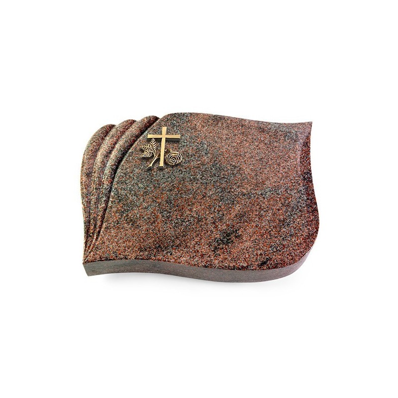 Grabkissen Eterna/Paradiso Kreuz 1 (Bronze) 50x40