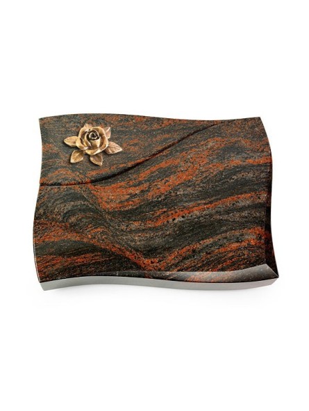 Grabkissen Firenze/Aruba Rose 4 (Bronze) 50x40