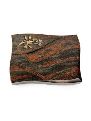 Grabkissen Firenze/Aruba Rose 6 (Bronze) 50x40