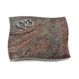 Grabkissen Firenze/Paradiso Herzen (Alu) 50x40