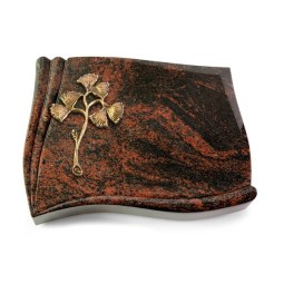 Grabkissen Memory/Aruba Gingozweig 1 (Bronze) 50x40