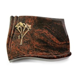 Grabkissen Memory/Aruba Lilie (Bronze) 50x40