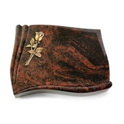 Grabkissen Memory/Aruba Rose 8 (Bronze) 50x40