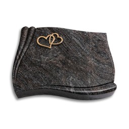 Grabkissen Memory/Paradiso Herzen (Bronze) 50x40