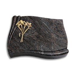 Grabkissen Memory/Paradiso Lilie (Bronze) 50x40