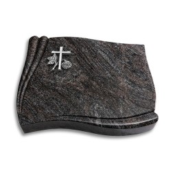 Grabkissen Memory/Paradiso Kreuz 1 (Alu) 50x40