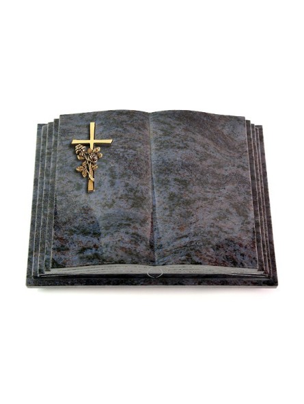 Grabbuch Livre Pagina/Orion Kreuz/Rosen (Bronze)