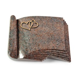 Grabbuch Prestige/Paradiso Herzen (Bronze) 50x40