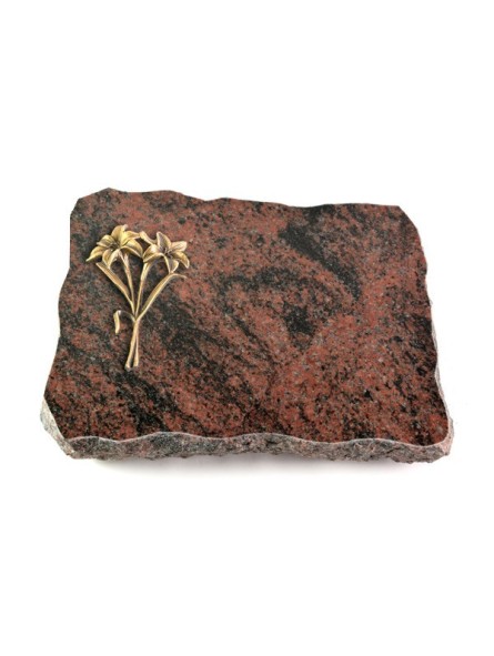 Grabplatte Aruba Pure Lilie (Bronze)