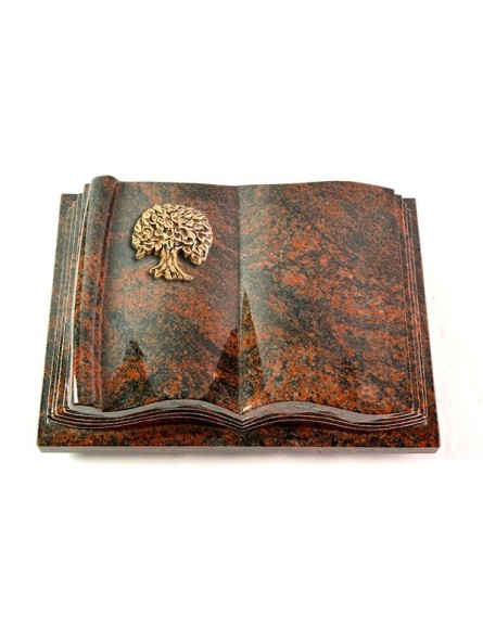 Grabbuch Antique/Aruba Baum 3 (Bronze) 50x40