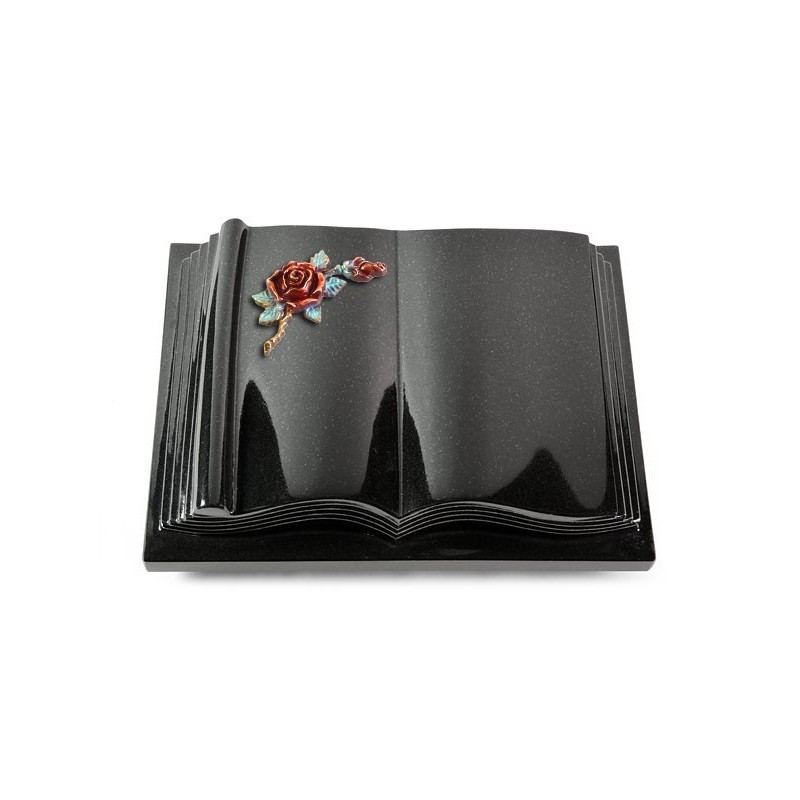 Grabbuch Antique/Indisch Black Rose 1 (Color) 50x40