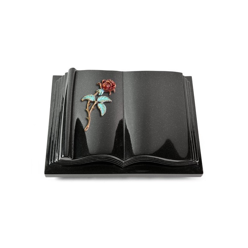 Grabbuch Antique/Indisch Black Rose 2 (Color) 50x40