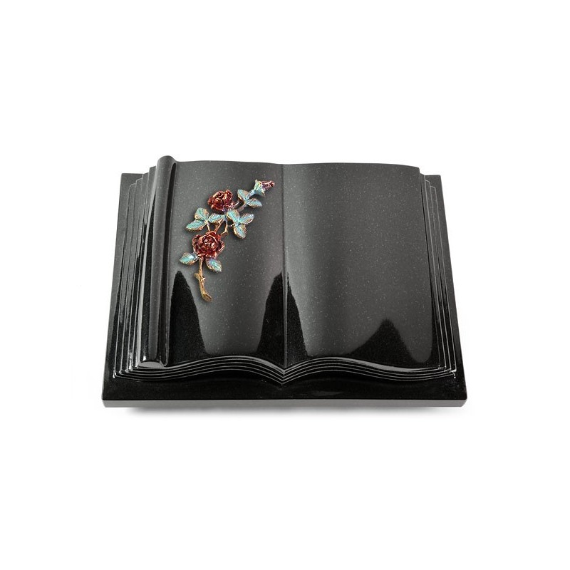 Grabbuch Antique/Indisch Black Rose 3 (Color) 50x40