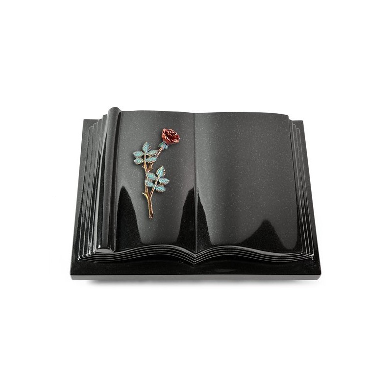 Grabbuch Antique/Indisch Black Rose 4 (Color) 50x40
