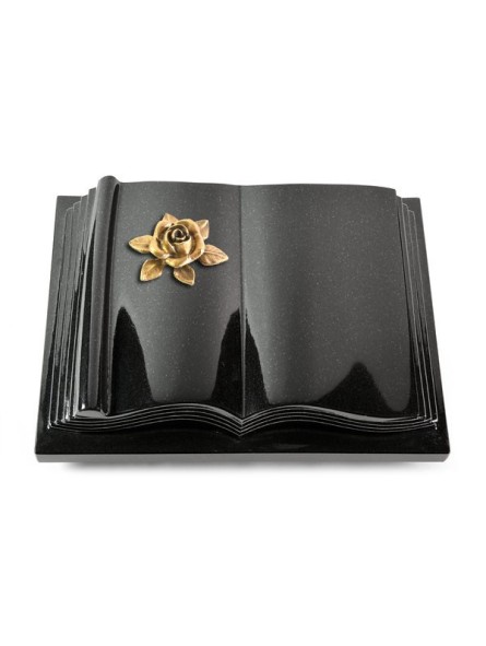 Grabbuch Antique/Indisch Black Rose 4 (Bronze) 50x40