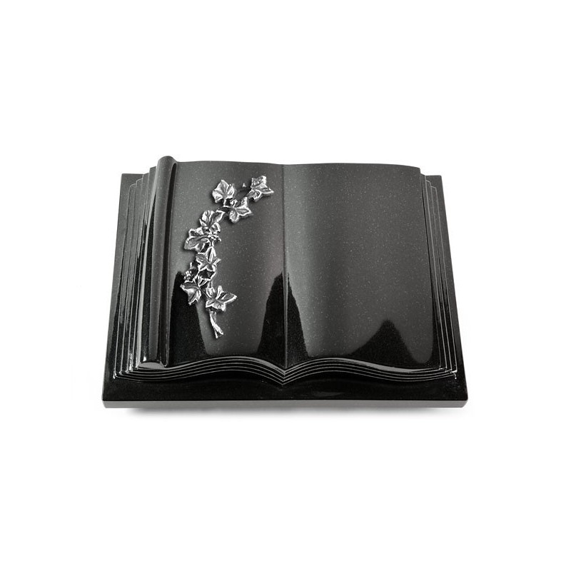 Grabbuch Antique/Indisch Black Efeu (Alu) 50x40