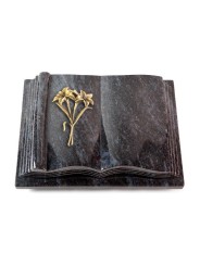 Grabbuch Antique/Orion Lilie (Bronze) 50x40