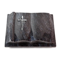 Grabbuch Antique/Orion Kreuz/Ähren (Alu) 50x40