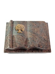 Grabbuch Antique/Paradiso Baum 3 (Bronze) 50x40