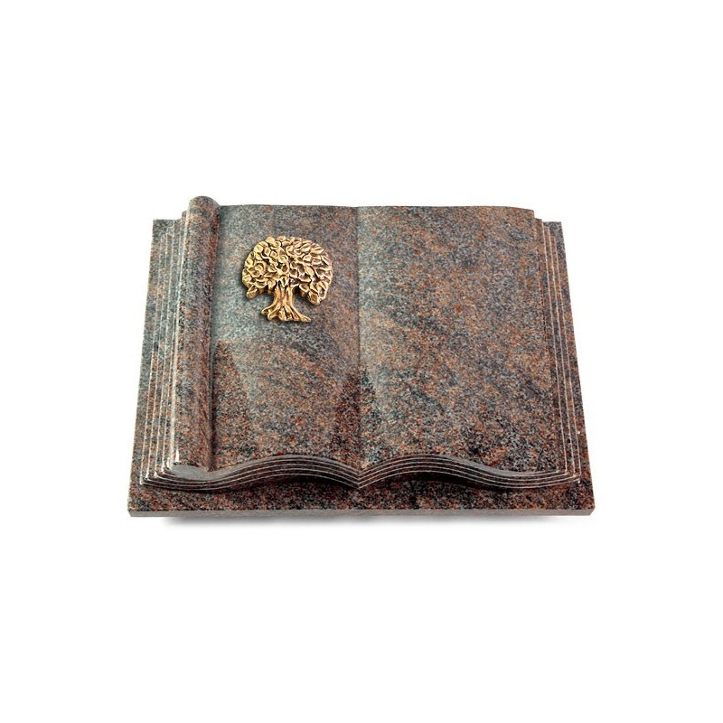 Grabbuch Antique/Paradiso Baum 3 (Bronze) 50x40