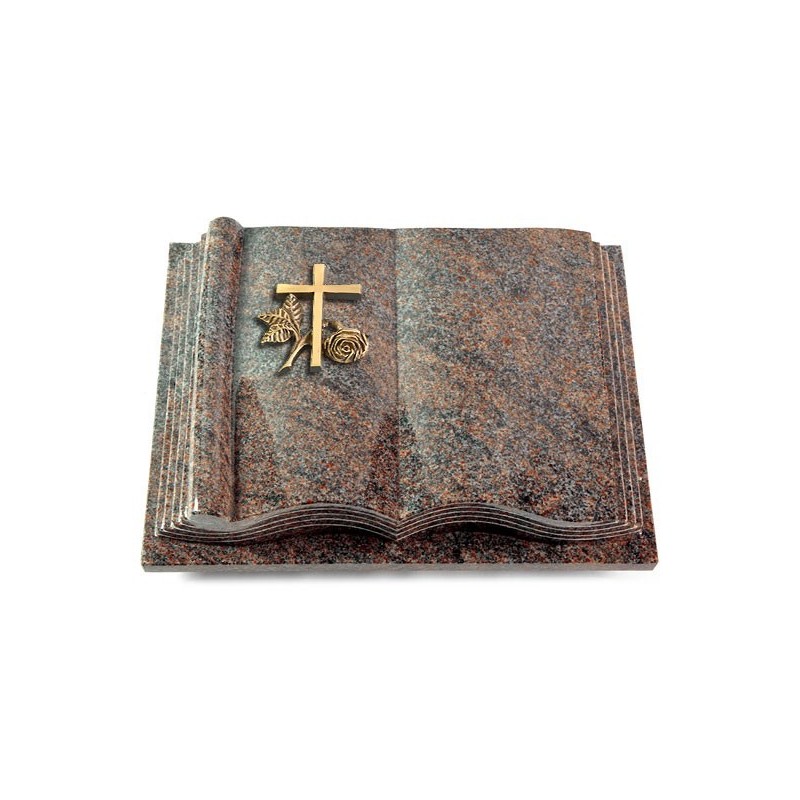 Grabbuch Antique/Paradiso Kreuz 1 (Bronze) 50x40