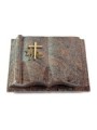 Grabbuch Antique/Paradiso Kreuz 1 (Bronze) 50x40