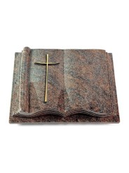 Grabbuch Antique/Paradiso Kreuz 2 (Bronze) 50x40