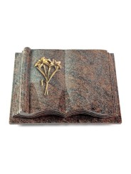 Grabbuch Antique/Paradiso Lilie (Bronze) 50x40