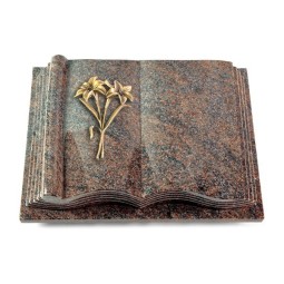 Grabbuch Antique/Paradiso Lilie (Bronze) 50x40