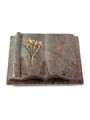 Grabbuch Antique/Paradiso Lilie (Bronze) 50x40