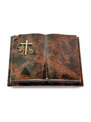 Grabbuch Livre Auris/Aruba Kreuz 1 (Bronze) 50x40