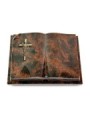 Grabbuch Livre Auris/Aruba Kreuz/Ähren (Bronze) 50x40