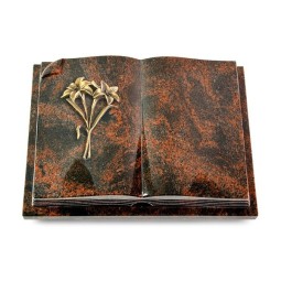 Grabbuch Livre Auris/Aruba Lilie (Bronze) 50x40