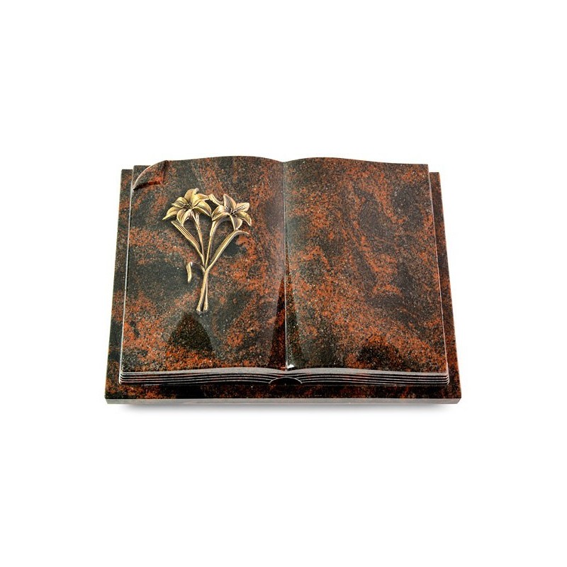 Grabbuch Livre Auris/Aruba Lilie (Bronze) 50x40