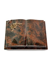 Grabbuch Livre Auris/Aruba Rose 1 (Bronze) 50x40