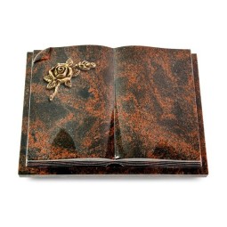 Grabbuch Livre Auris/Aruba Rose 1 (Bronze) 50x40