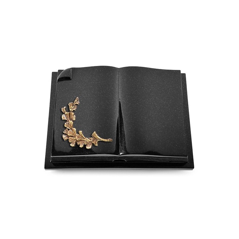 Grabbuch Livre Auris/Indisch Black Gingozweig 2 (Bronze) 50x40