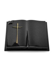 Grabbuch Livre Auris/Indisch Black Kreuz 2 (Bronze) 50x40