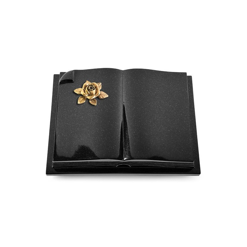 Grabbuch Livre Auris/Indisch Black Rose 4 (Bronze) 50x40