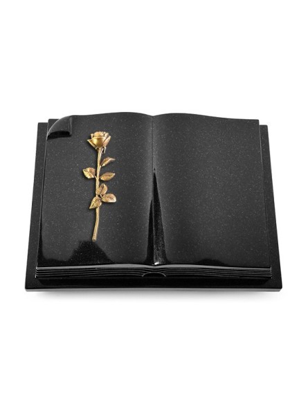 Grabbuch Livre Auris/Indisch Black Rose 12 (Bronze) 50x40