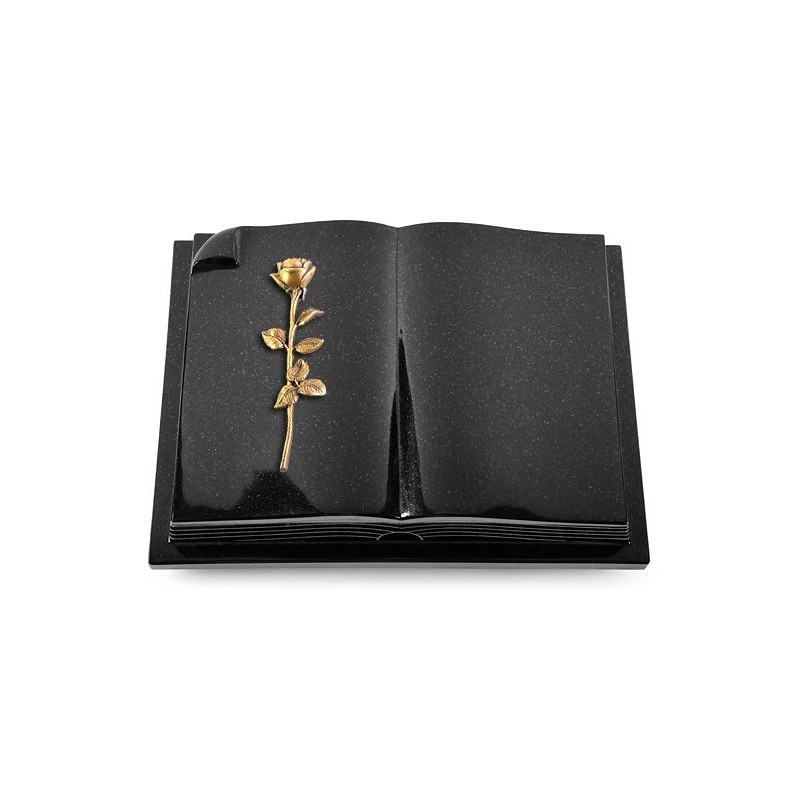 Grabbuch Livre Auris/Indisch Black Rose 12 (Bronze) 50x40