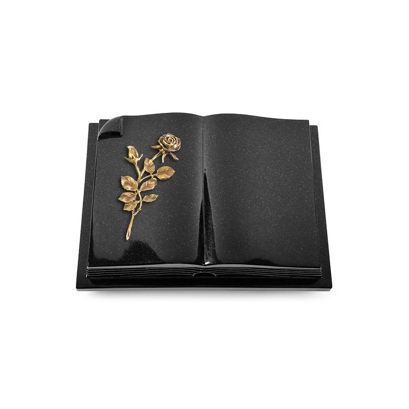 Grabbuch Livre Auris/Indisch Black Rose 13 (Bronze) 50x40
