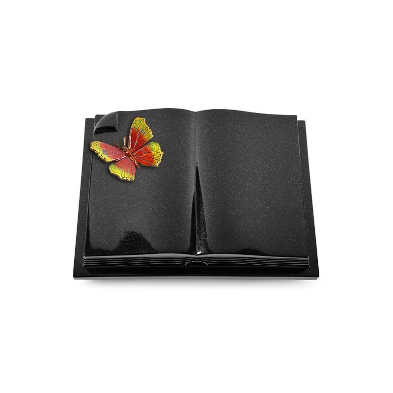 Grabbuch Livre Auris/Indisch Black Papillon 2 (Color) 50x40