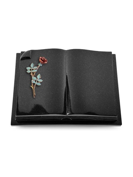 Grabbuch Livre Auris/Indisch Black Rose 4 (Color) 50x40