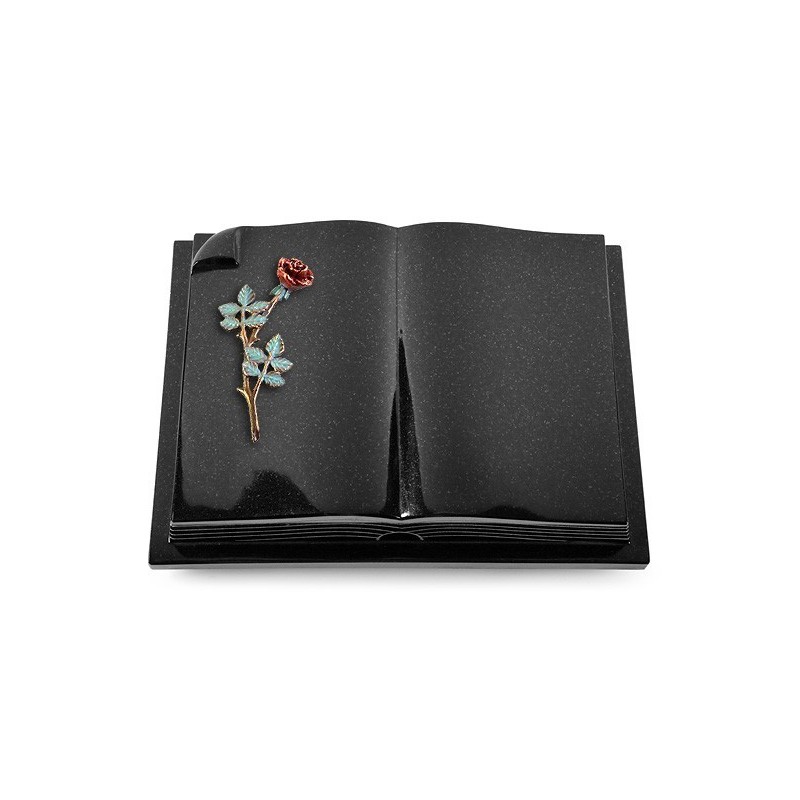 Grabbuch Livre Auris/Indisch Black Rose 4 (Color) 50x40