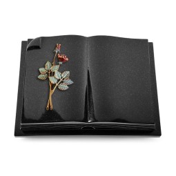 Grabbuch Livre Auris/Indisch Black Rose 5 (Color) 50x40