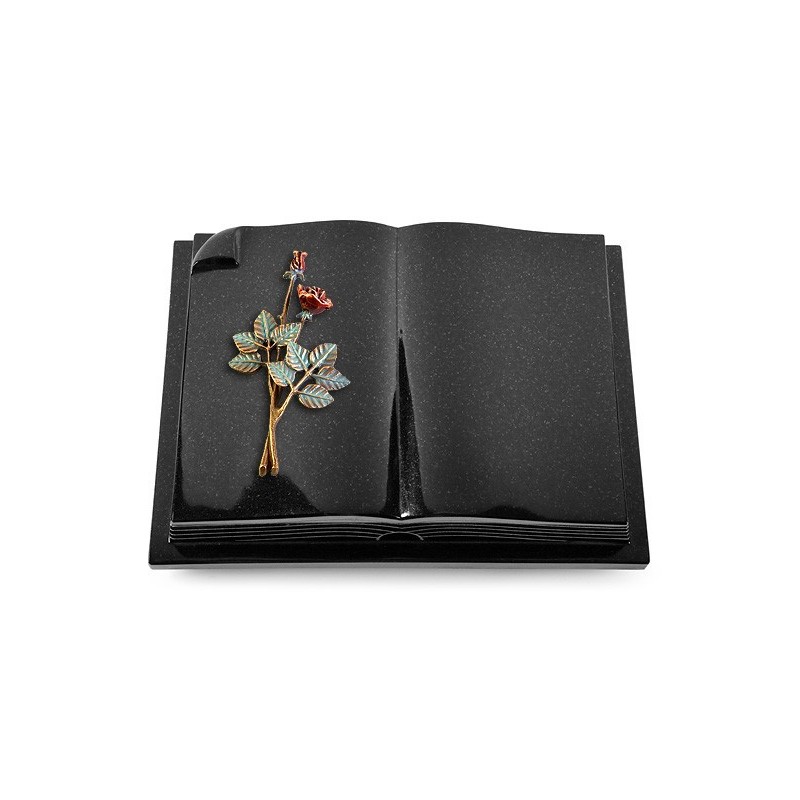 Grabbuch Livre Auris/Indisch Black Rose 5 (Color) 50x40