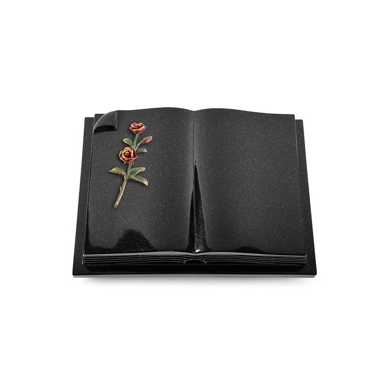 Grabbuch Livre Auris/Indisch Black Rose 6 (Color) 50x40