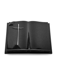 Grabbuch Livre Auris/Indisch Black Kreuz 2 (Alu) 50x40
