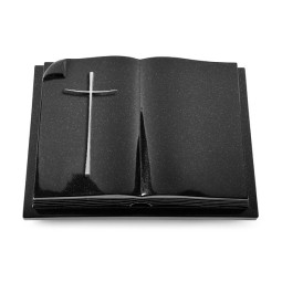 Grabbuch Livre Auris/Indisch Black Kreuz 2 (Alu) 50x40
